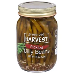Preserved Harvest Pickled Dilly Beans 15 oz