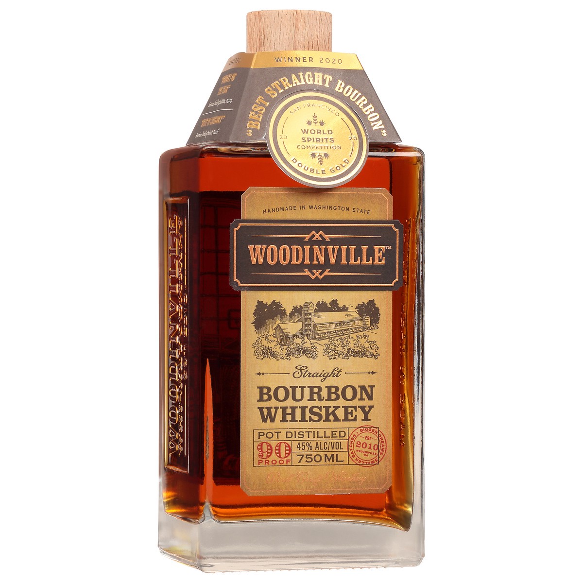 slide 9 of 9, Woodinville Rye Whiskey, 750 ml