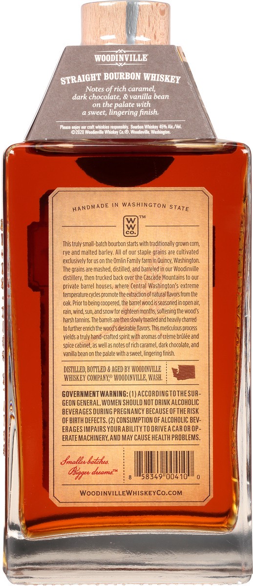 slide 4 of 9, Woodinville Rye Whiskey, 750 ml