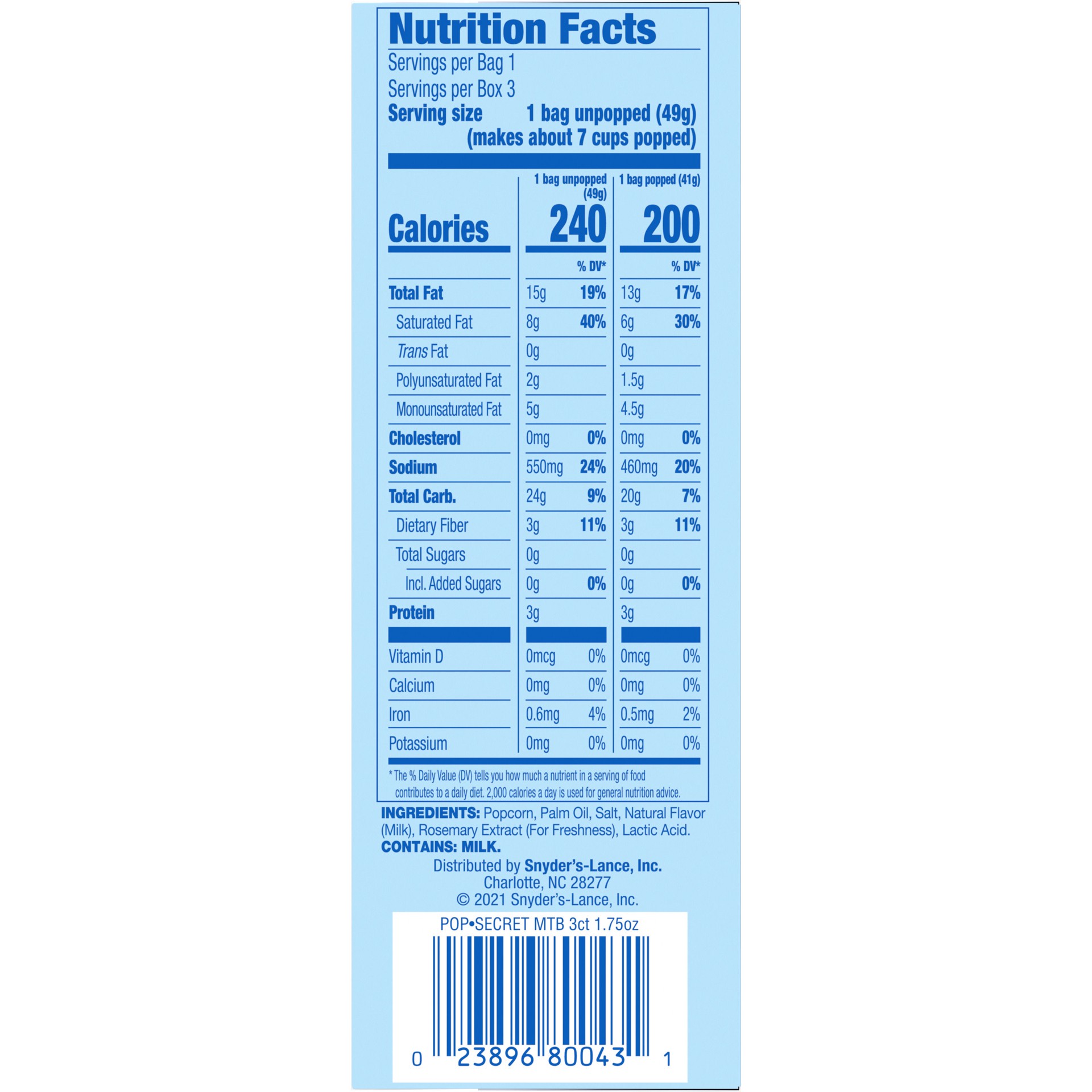 slide 8 of 9, Pop-Secret Homestyle Butter Popcorn, 5.250 oz