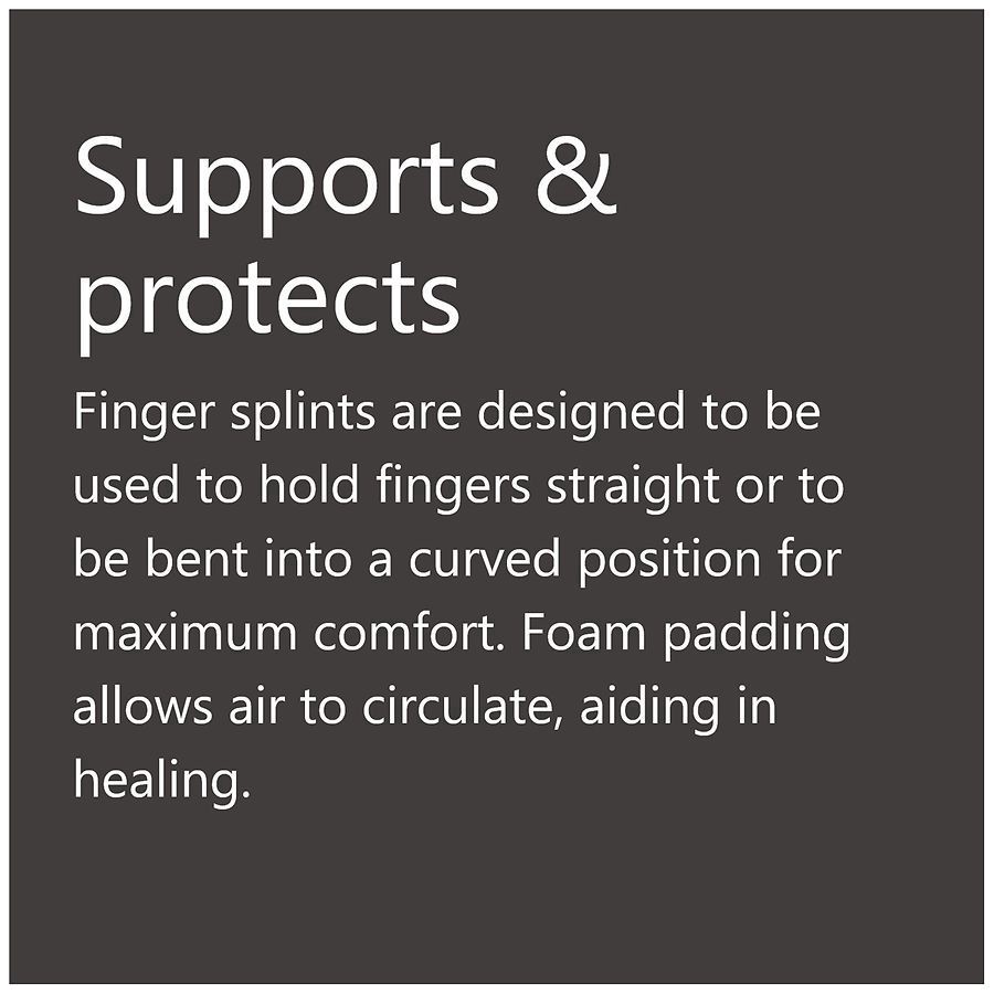 slide 5 of 5, Walgreens Finger Splint, SM