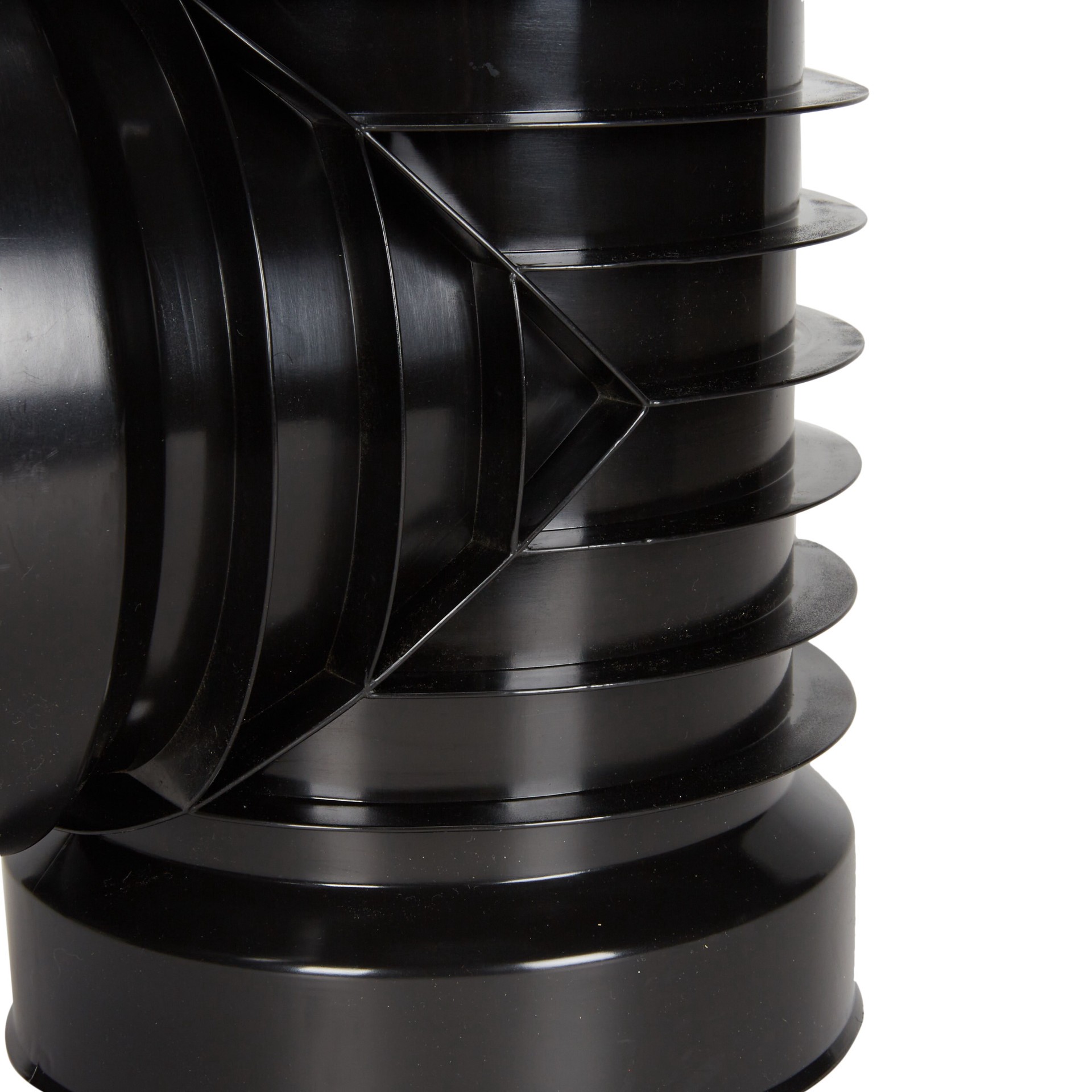 slide 2 of 6, ADS 6-in x 6-in 90-Degree Corrugated Tee Fittings, 1 ct