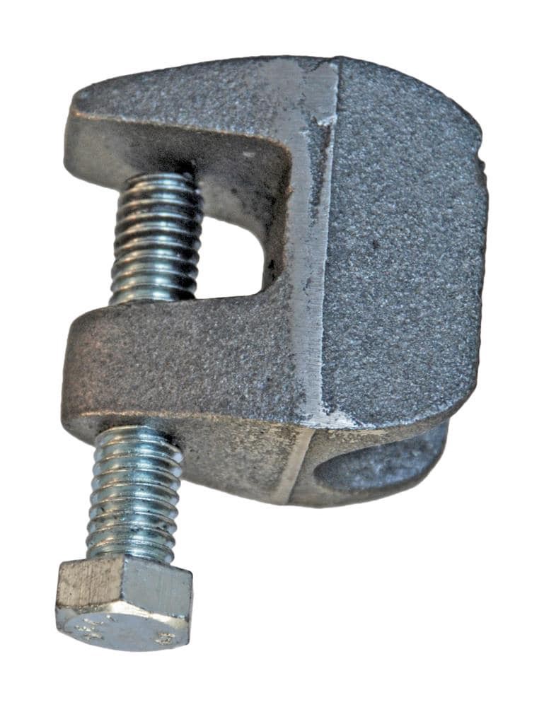slide 1 of 1, AMERICAN VALVE 3/8-in to 3/8-in dia Malleable iron C-clamp, 1 ct