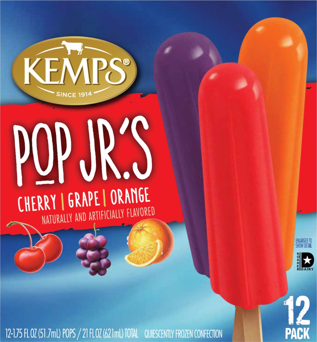 slide 2 of 2, Kemps Junior Pops Assorted, 
