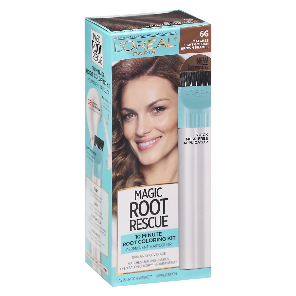 slide 6 of 12, L'Oréal Loreal Paris Root Rescue Light Golden Brown 6G - Ea, 1 ct