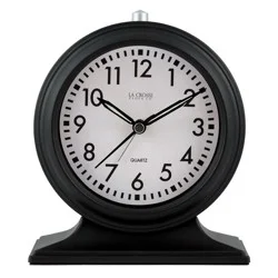 La Crosse Tabletop Alarm Clock - Black
