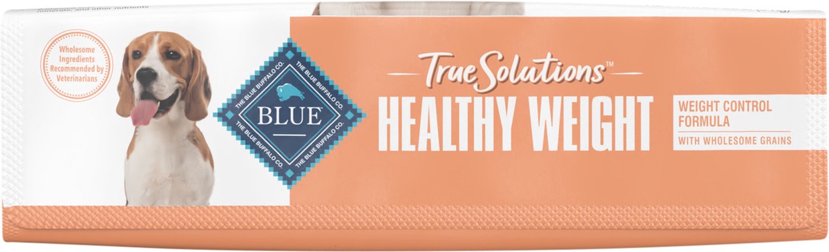 slide 9 of 9, Blue Buffalo True Solutions Healthy Weight Natural Weight Control Adult Dry Dog Food, Chicken 20-lb, 20 lb