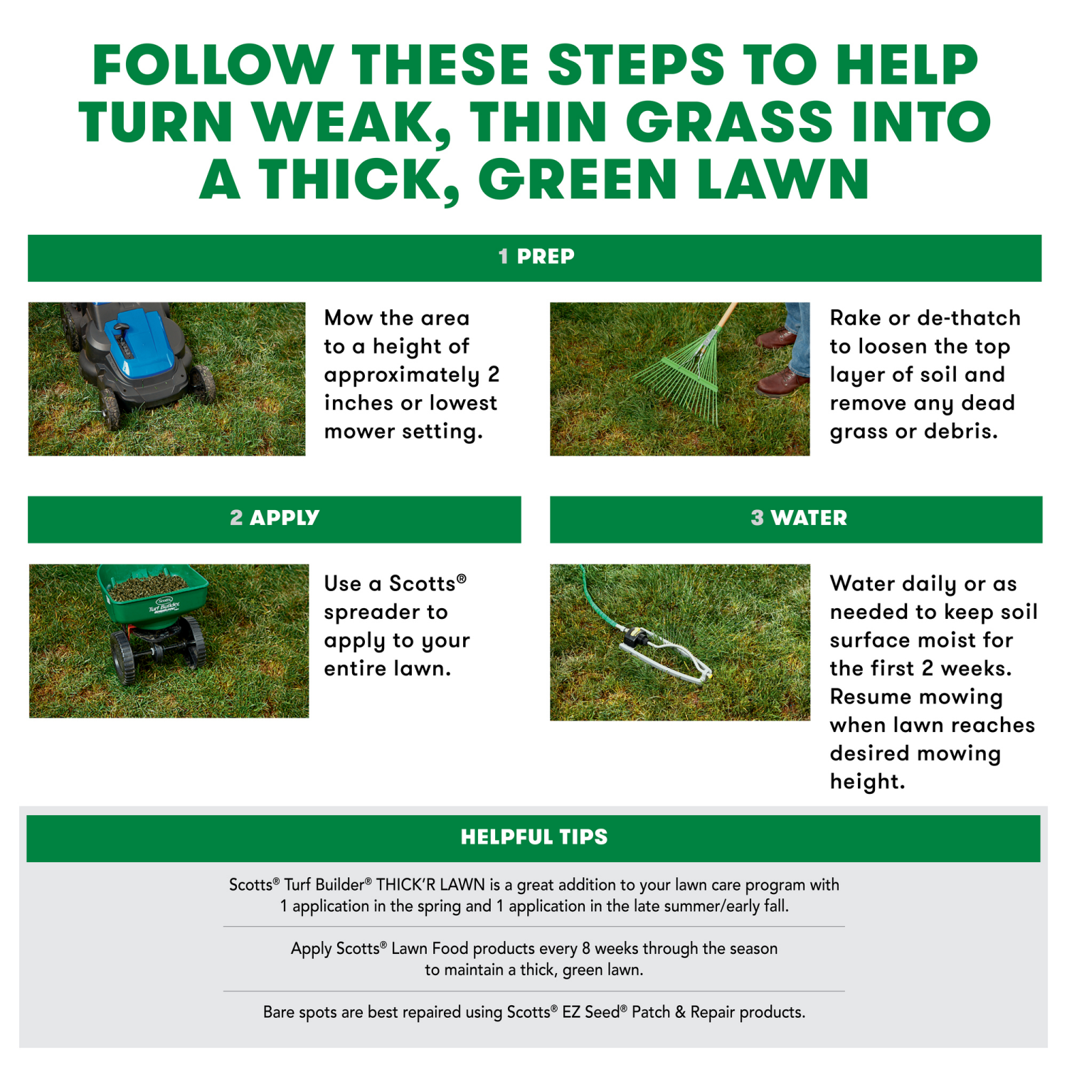 slide 6 of 6, Scotts Turf Builder Thick'r Lawn Sun & Shade, 1 ct