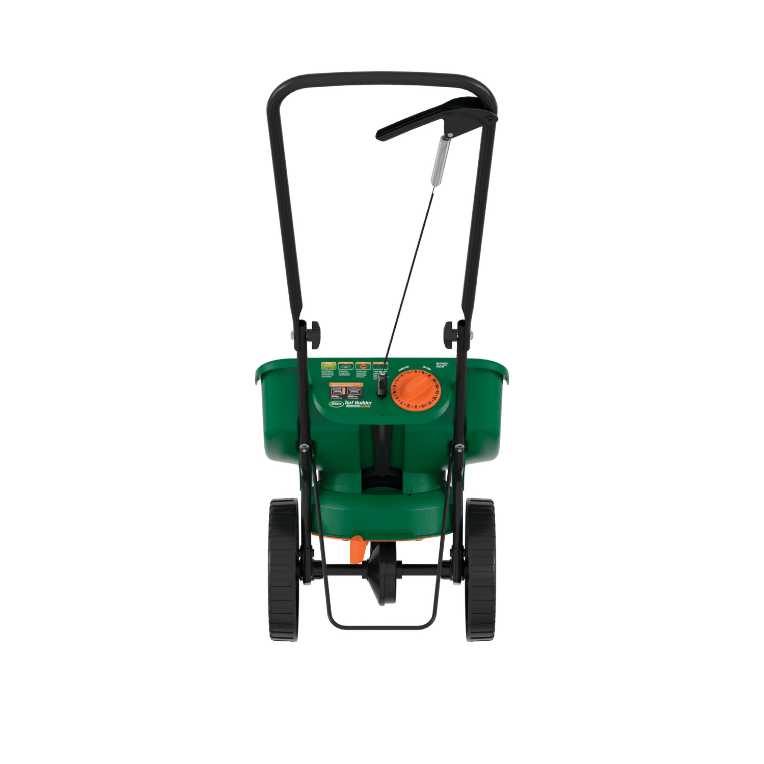 slide 2 of 5, Scotts Turf Builder EdgeGuard Mini Broadcast Spreader, 1 ct