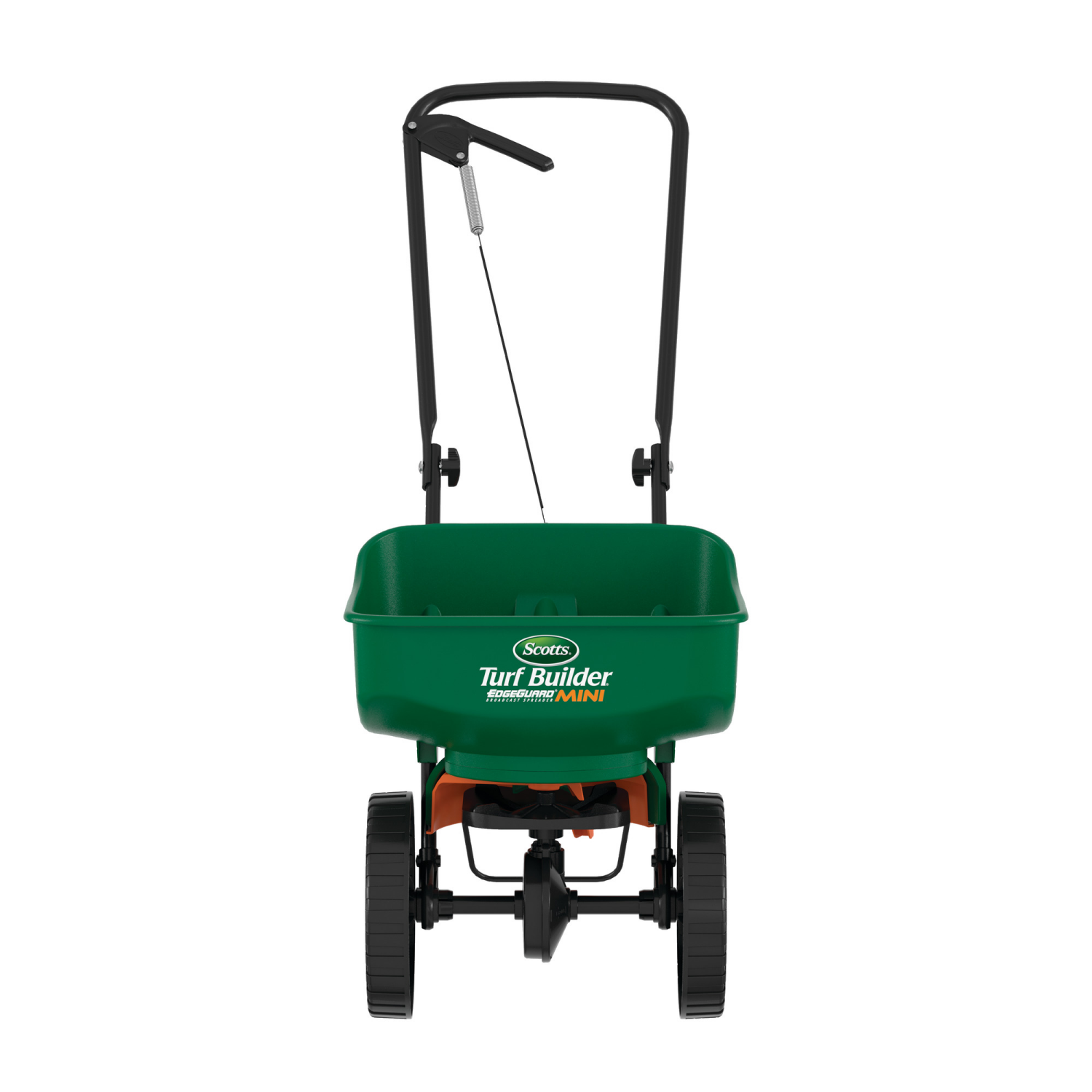 slide 1 of 5, Scotts Turf Builder EdgeGuard Mini Broadcast Spreader, 1 ct