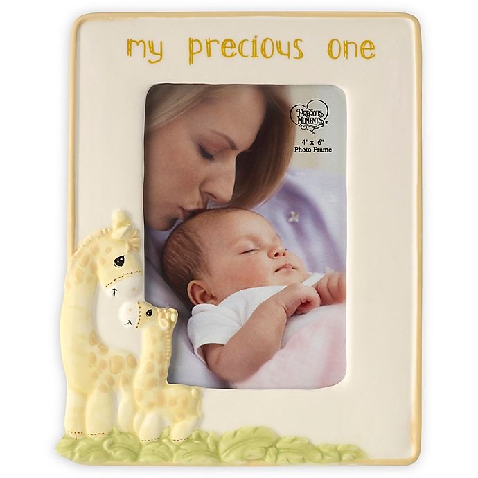 slide 1 of 1, Precious Moments My Precious One'' Giraffe Picture Frame'', 4 in x 6 in