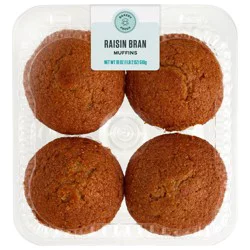 Bakery Fresh Raisin Bran Muffins