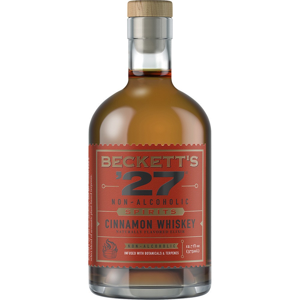 slide 1 of 1, Beckett's 27 N/a Cinnamon Whiskey, 375 ml