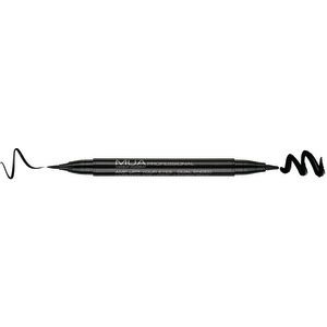 slide 1 of 1, MUA Amp-Up Your Eyes Dual-Ended Ultimate Eyeliner, Black, 1 ct