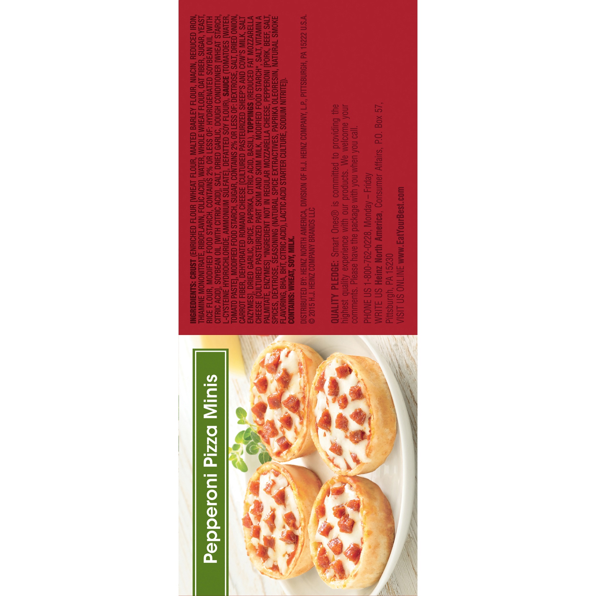 slide 5 of 8, Weight Watchers Smart Ones Pepperoni Pizza Minis, 2 ct; 4.4 oz