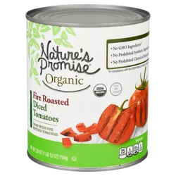 Nature's Promise Organic Fire Roasted Diced Tomatoes