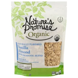 Nature's Promise Organic Vanilla Almond with Probiotic Blend Granola