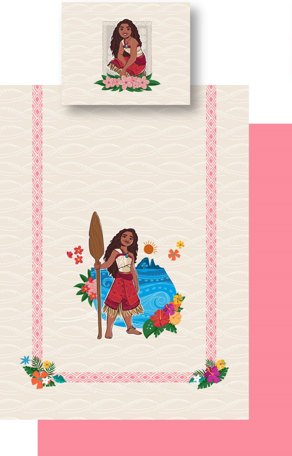 slide 1 of 1, Moana - 2pc Comforter Set, 2 ct