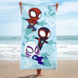 Spidey and His Amazing Friends Beach Club Beach Towel