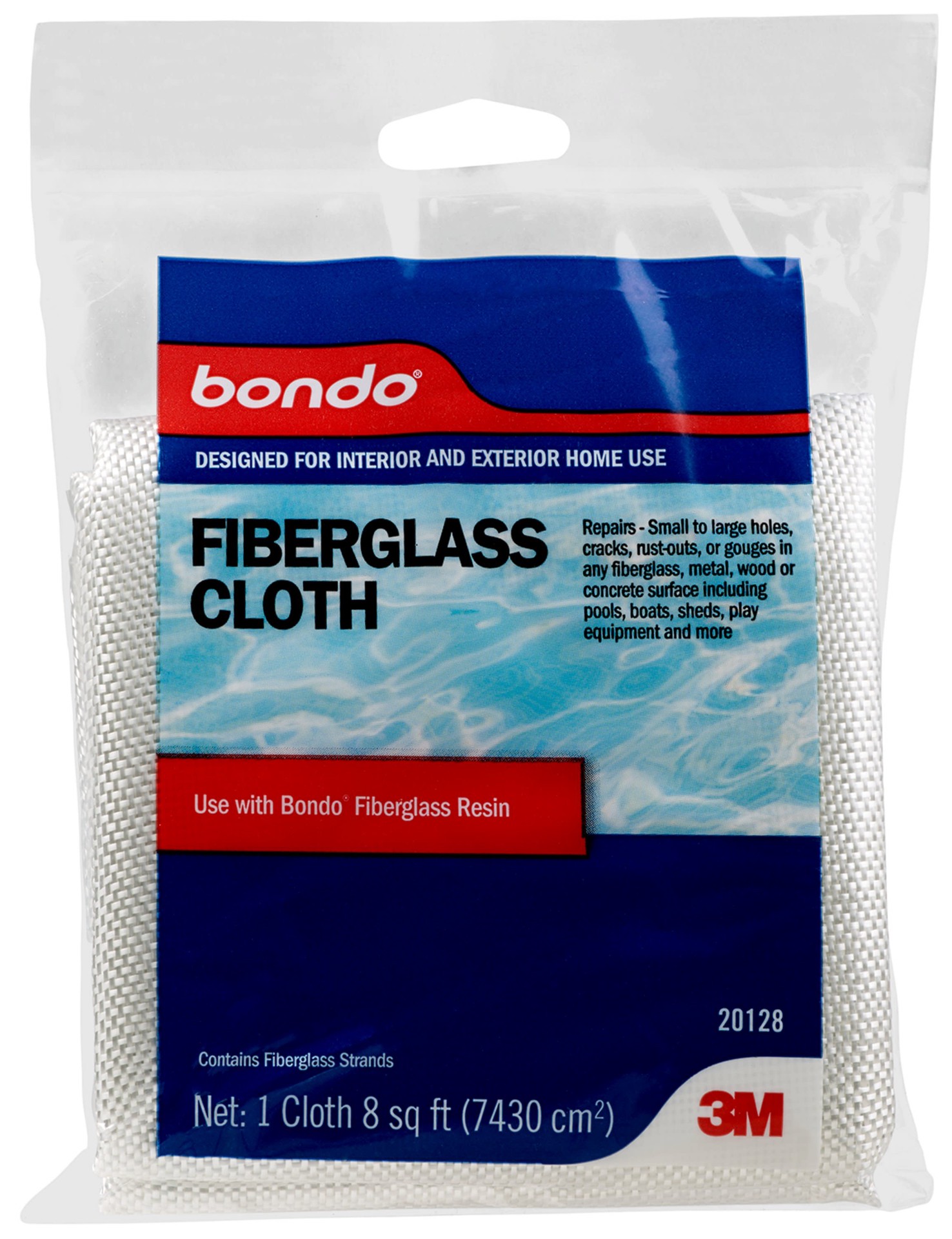 slide 1 of 6, 3M 0.2 Milliliter(s) White Fiberglass cloth, 1 ct