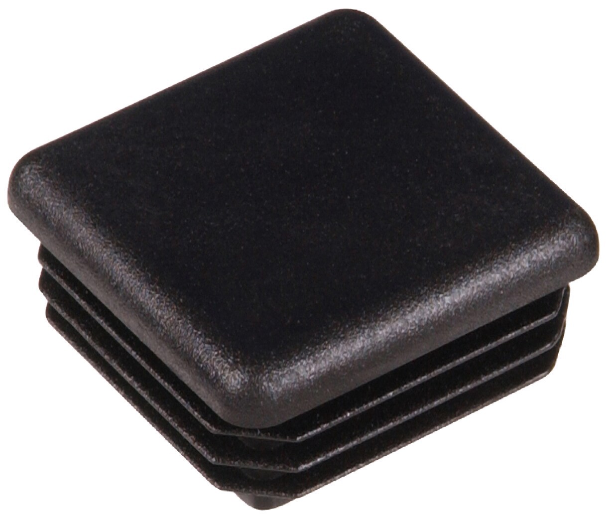 slide 2 of 3, Hillman 2 -Pack 3/4-in Black Plastic Table leg caps, 1 ct