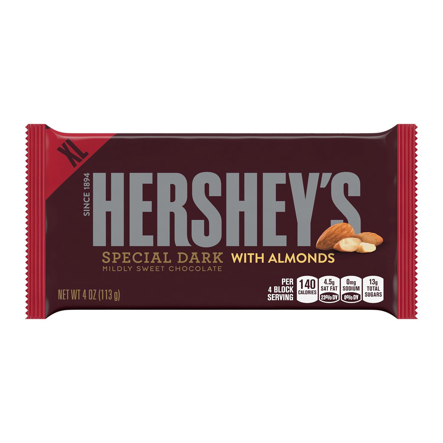 slide 1 of 4, Hershey's Candy Bar, 4 oz