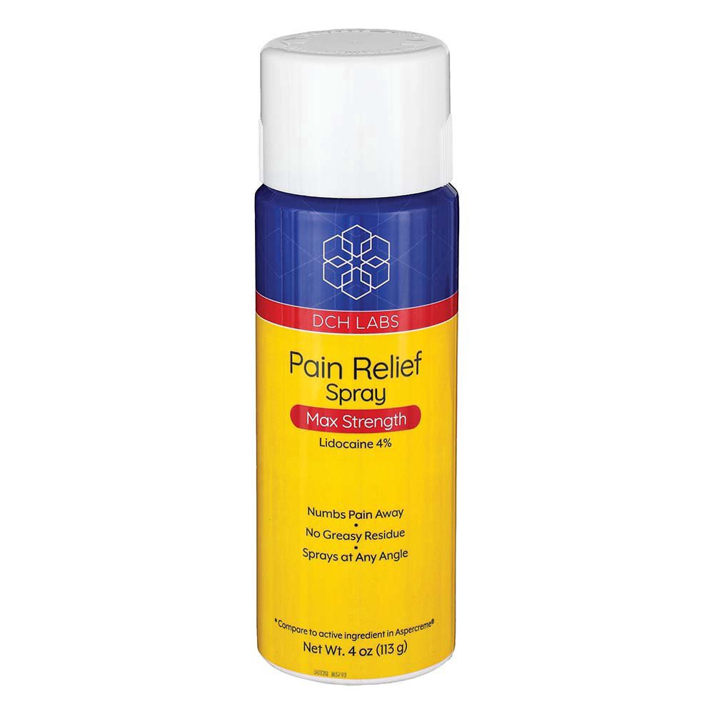 slide 1 of 1, DCH Labs Pain Relief Spray Max Strength, 4 oz
