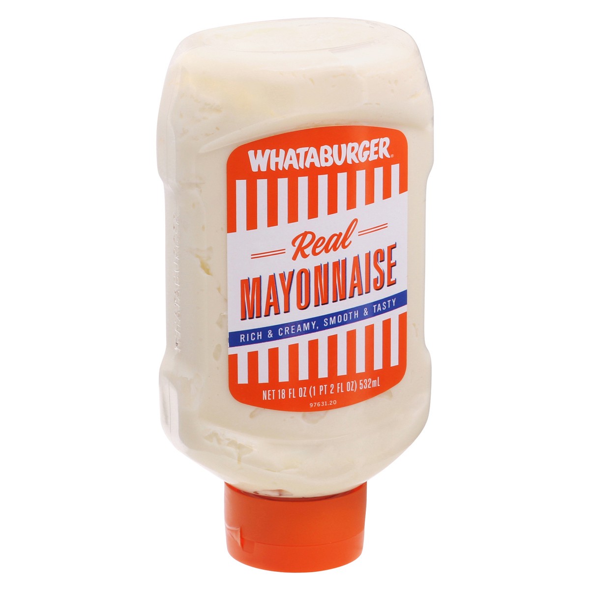 slide 13 of 14, Whataburger Real Mayonnaise 18 fl oz, 18 fl oz