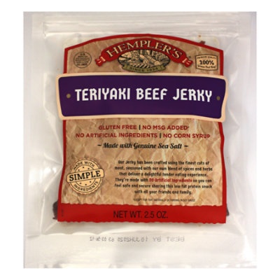 slide 1 of 1, Hempler's Teriyaki Beef Jerky, 15 lb