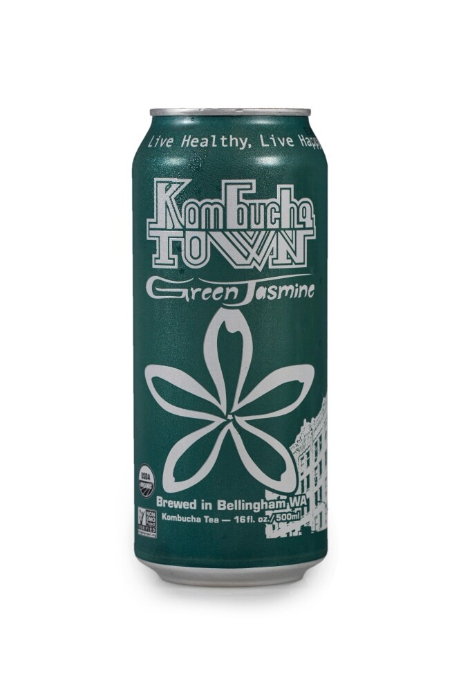 slide 1 of 1, Kombucha Town Green Jasmine, 16 oz