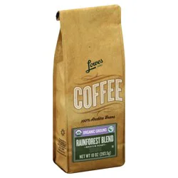Lowes Foods Organic Rainforest Blend Coffee- 10 oz