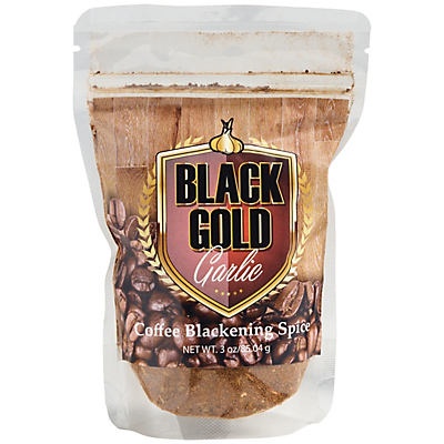 slide 1 of 1, Texas Black Gold Garlic Coffee Blackening Spice, 3 oz