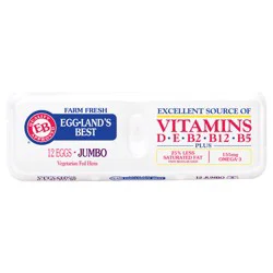 Eggland's Best Classic Jumbo White Eggs, 12 count