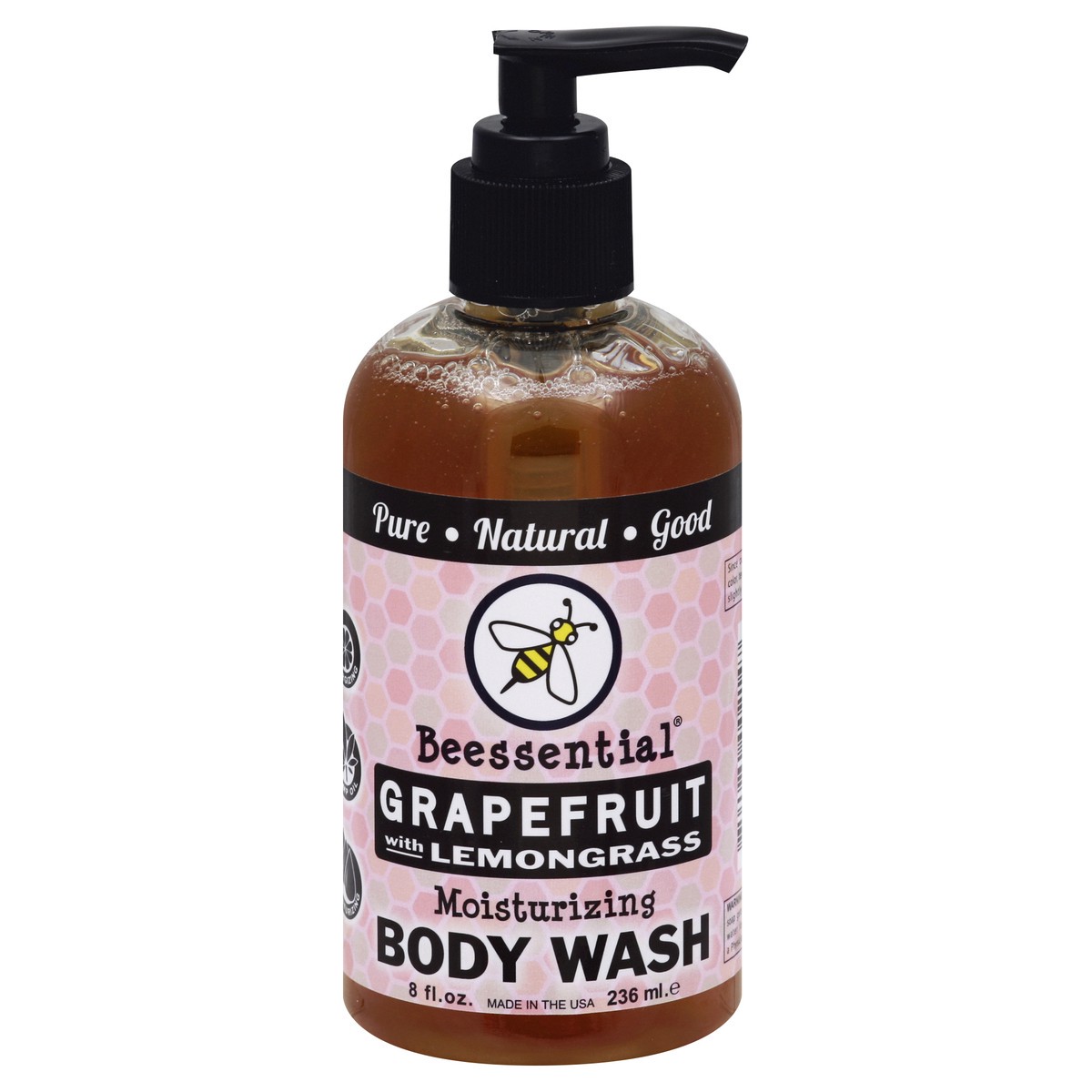 slide 2 of 3, Beessential Body Wash 8 oz, 8 oz