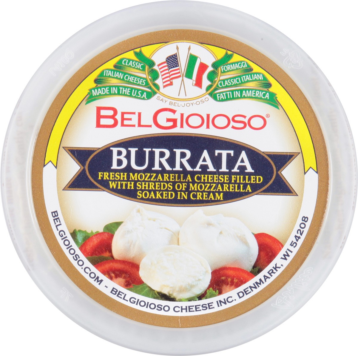 slide 14 of 14, Belgioioso Burrata, 1 ct