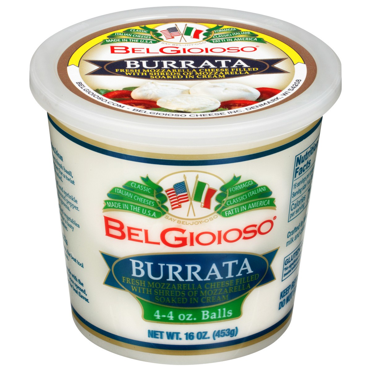 slide 11 of 14, Belgioioso Burrata, 1 ct