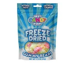Freeze Dried Gummy Bears Candy, 1.5 Oz.