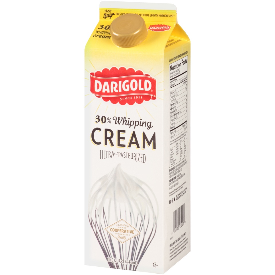 slide 3 of 8, Darigold Whipping Cream 32 fl oz, 1 qt