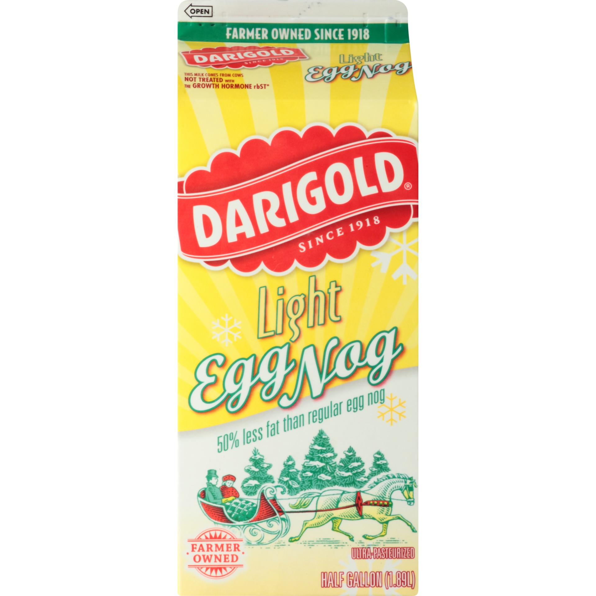 slide 6 of 8, Darigold Light Egg Nog, 1/2 gal