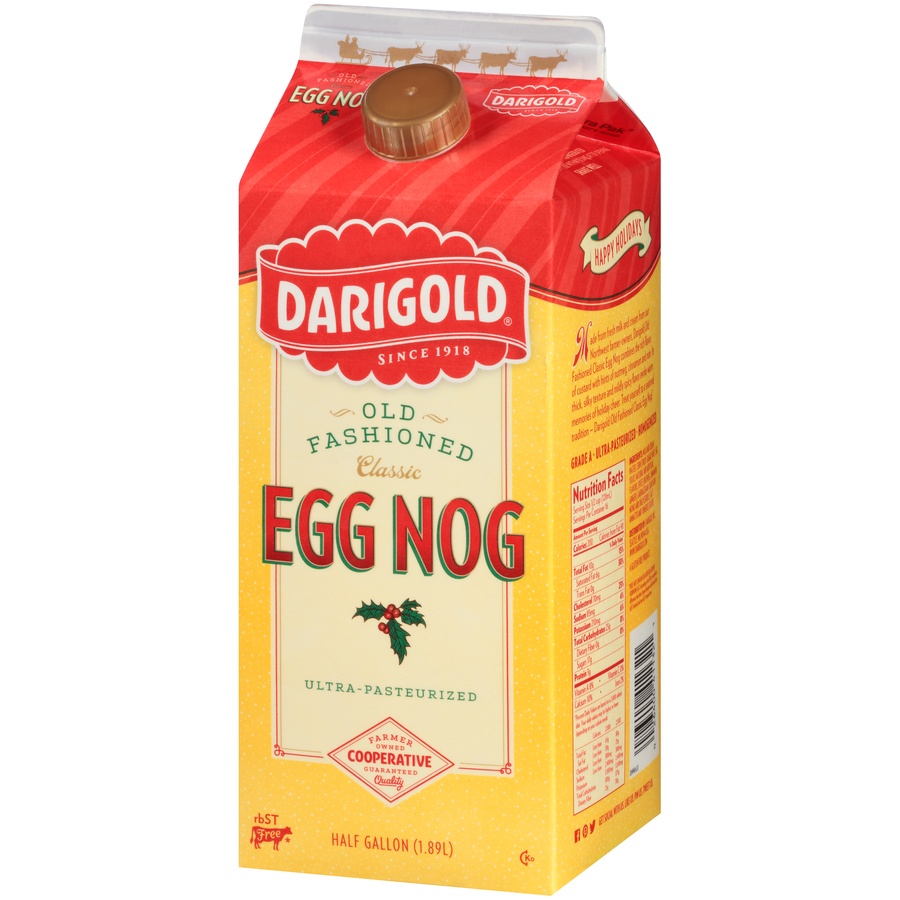 slide 3 of 8, Darigold Old Fashioned Classic Egg Nog, 1/2 gal