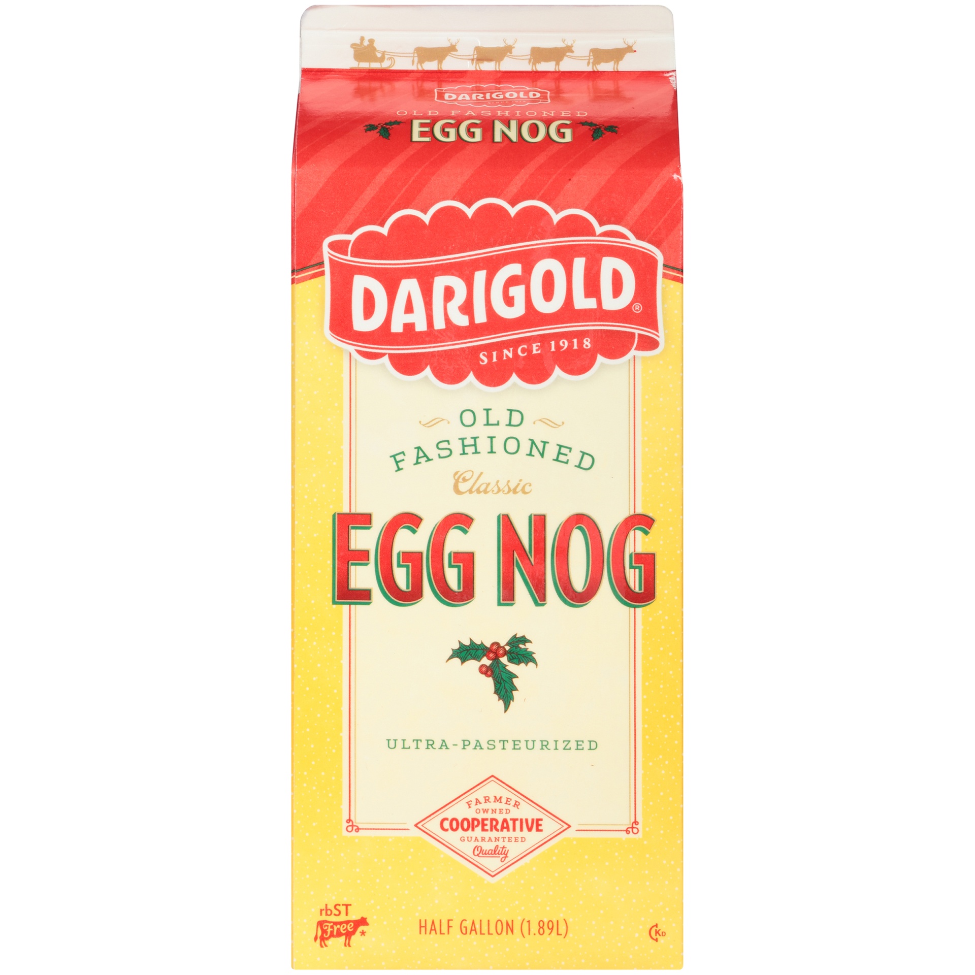 slide 6 of 8, Darigold Old Fashioned Classic Egg Nog, 1/2 gal