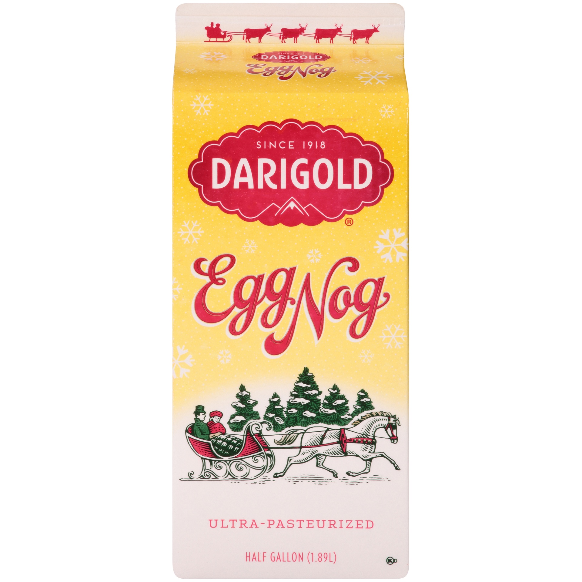 slide 6 of 8, Darigold Egg Nog 0.5 gl, 1/2 gal