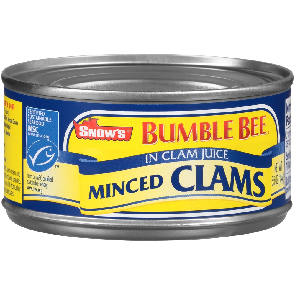 slide 2 of 8, Bumble Bee Snow's Minced Clams, 