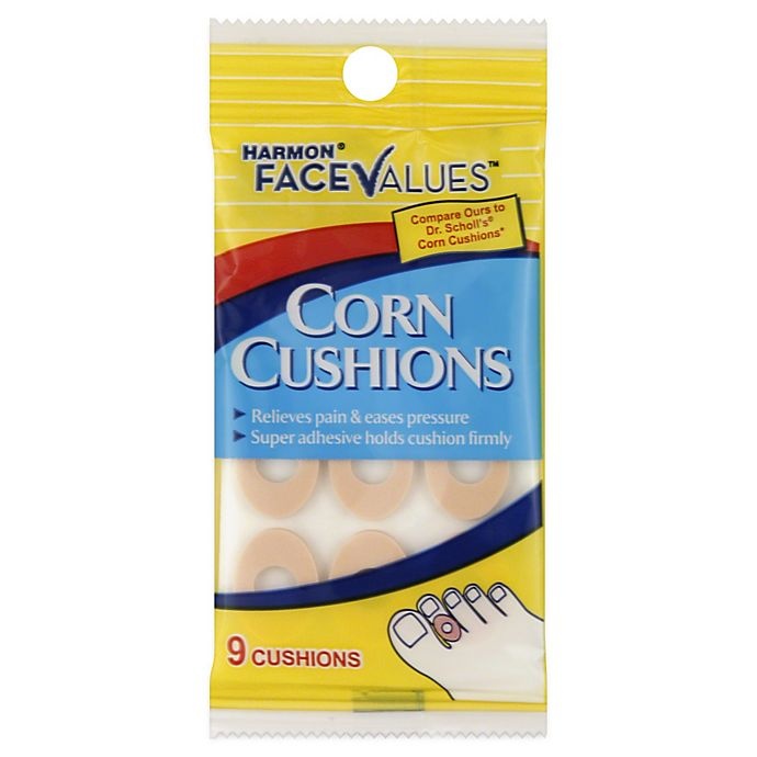 slide 1 of 2, Harmon Face Values Corn Cushions, 9 ct