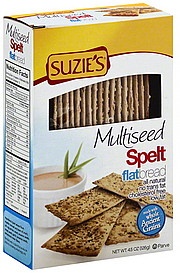 slide 1 of 1, Suzie's Flat Bread Multiseed Spelt, 4.5 oz