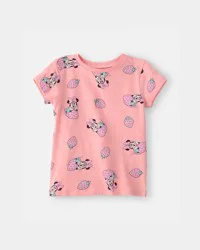 Carter's Toddler Girl Disney Minnie Mouse Graphic Tee - Pink 5T