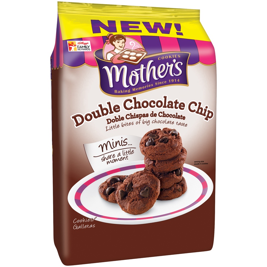 Mother's Double Chocolate Chip Cookies 12 Oz | Shipt