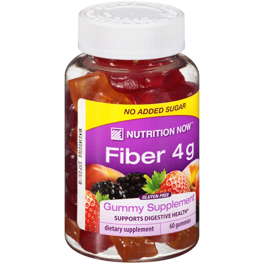 slide 2 of 6, Nutrition Now Fiber 60 ea, 60 ct