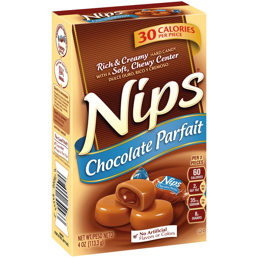 slide 3 of 8, Nips Chocolate Parfait, 4 oz