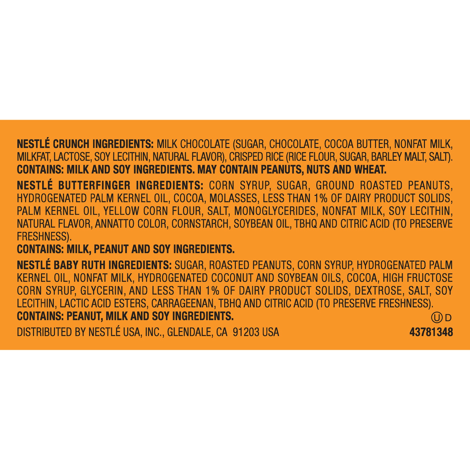 slide 3 of 6, Nestlé Candy Bar Variety Pack, 34 oz